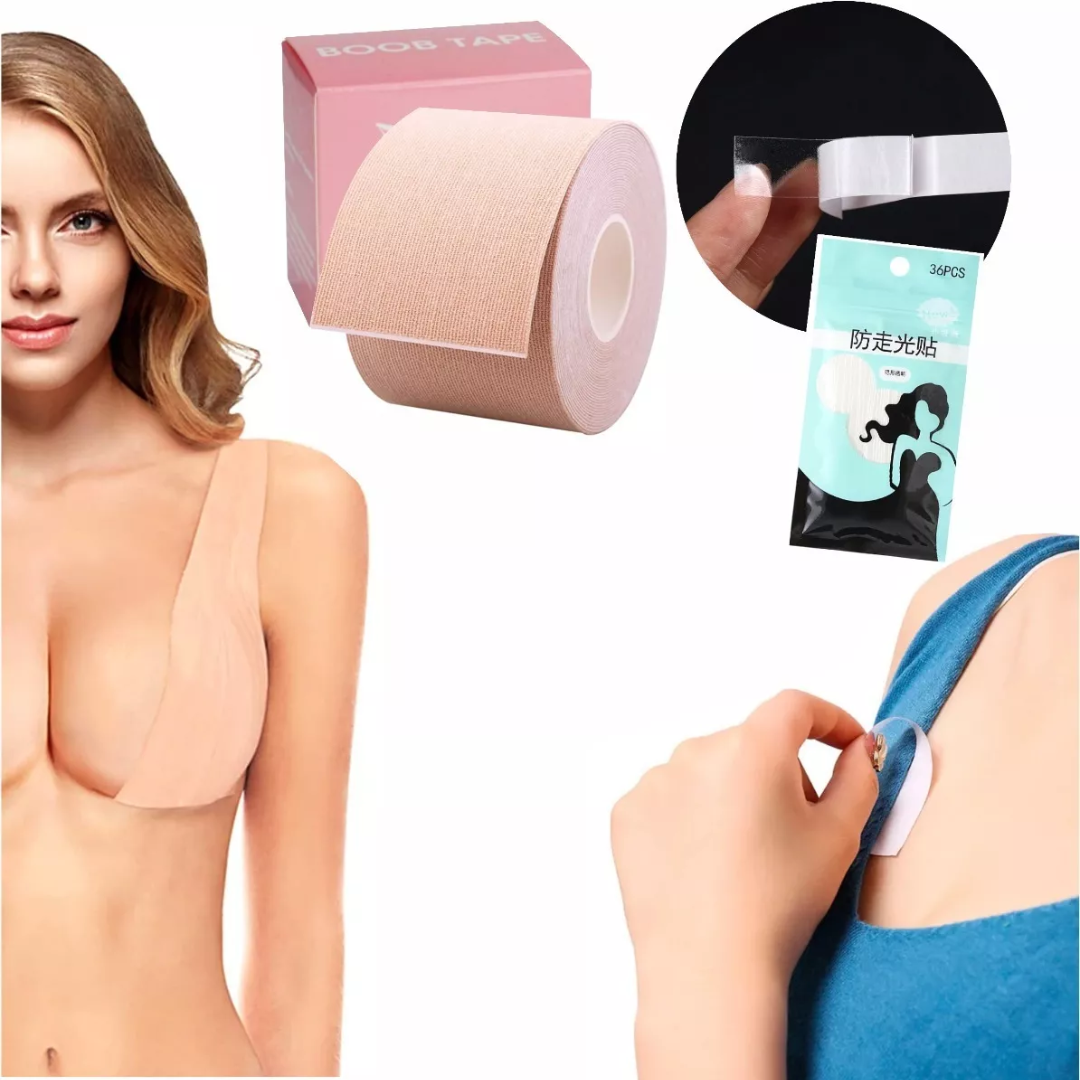 ⭐ COMPRE 1 Y LLÉVATE 2 ⭐ NUEVA CINTA LEVANTA BUSTO INVISIBLE PUSH UP ⭐