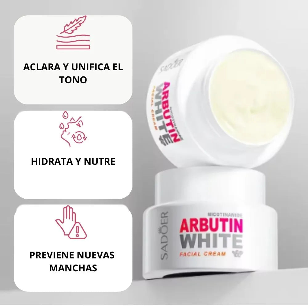 🔥 LLeva 3 Arbutin White® + 1 Elixir Antiedad de regalo! Dile adiós a las manchas y al acné revela tu verdadera piel 💖🔥