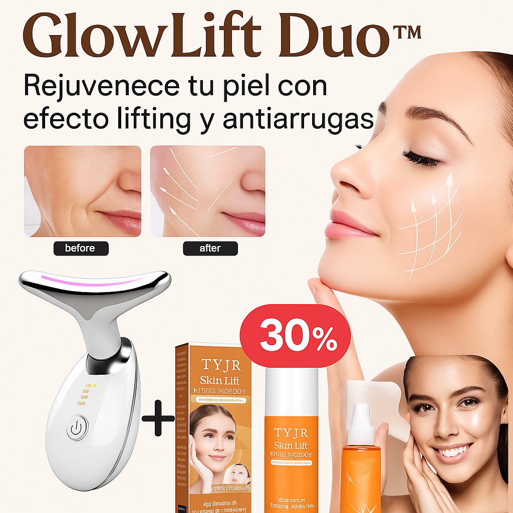 💎 GlowLift Duo™ – Tu Ritual Completo de Belleza Antiedad en Casa