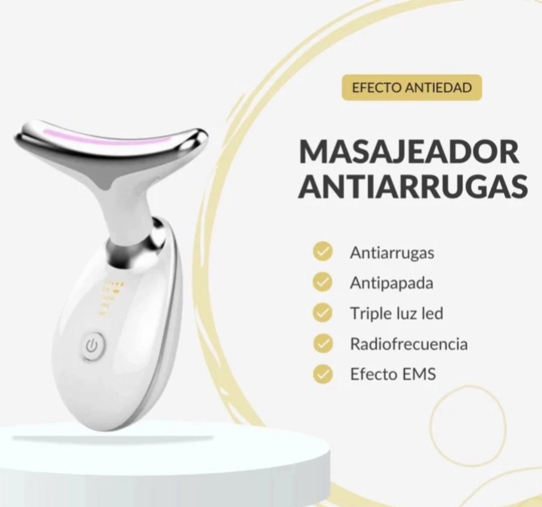 Masajeador Antiarrugas Y Rodillo